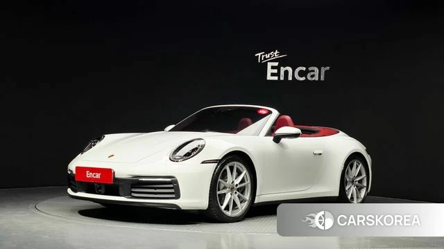 Porsche 911(992) 2020 Белый из Кореи