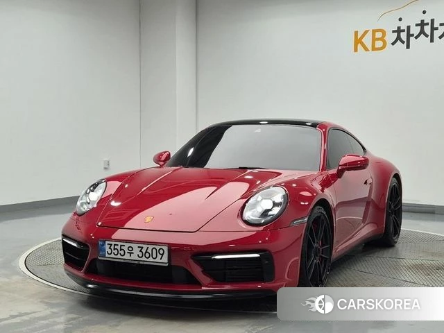 Porsche 911(992) 2023 Красный из Кореи