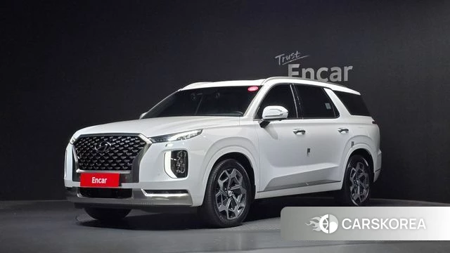 Hyundai Palisade 2021 Белый из Кореи