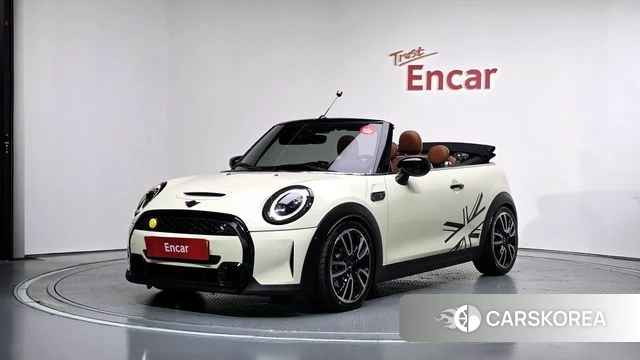 Mini Cooper S Convertible 2021 Жемчужный цвет из Кореи