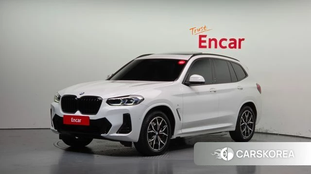 BMW X3 (G01) 2022 Белый из Кореи