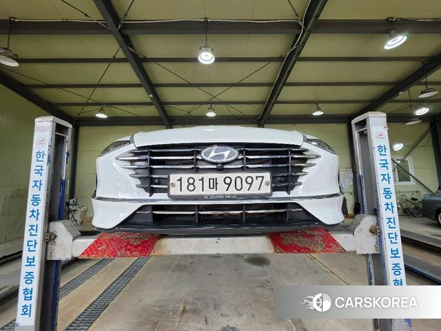Hyundai Sonata (DN8) 2020 Белый из Кореи