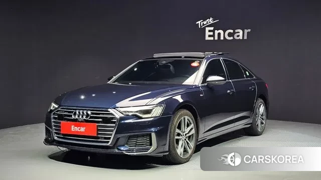 Audi A6 (C8) 2020 Синий из Кореи