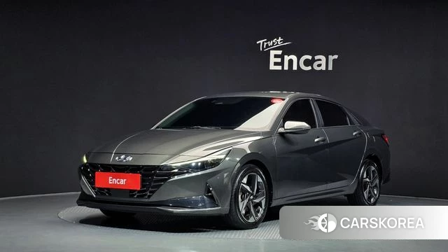Hyundai Avante (CN7) 2020 Серый из Кореи