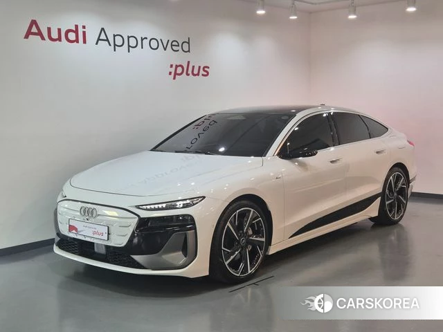 Audi A6 e-Tron 2025 Белый из Кореи