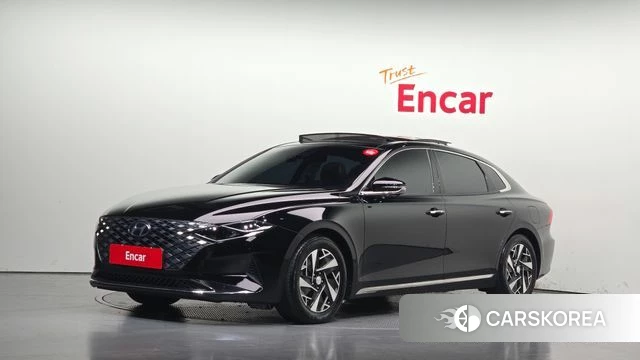 Hyundai The New Grandeur IG Hybrid 2022 Черный из Кореи