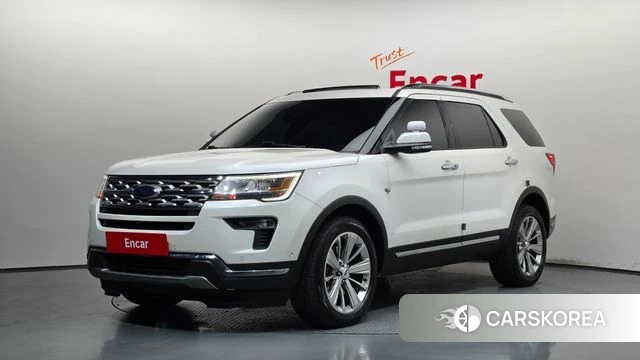 Ford Explorer 2019 Белый из Кореи