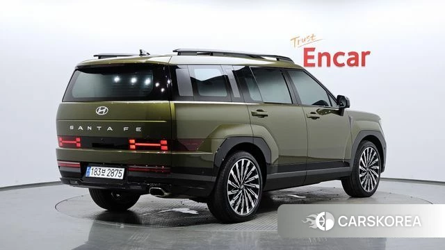 Hyundai Santa Fe (MX5) 2024 Светло-зеленый из Кореи