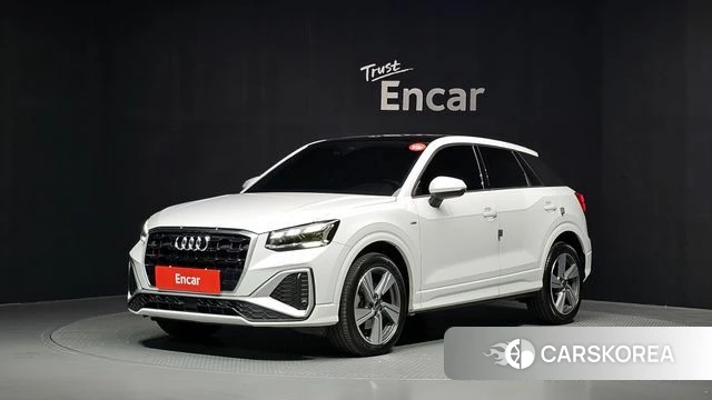 Audi Q2 2023 Белый из Кореи