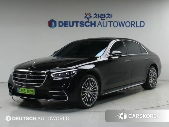 Mercedes-Benz S-Class W223 2024 Черный из Кореи