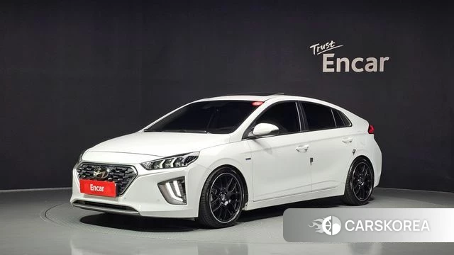 Hyundai The New Ionic Hybrid 2019 Белый из Кореи