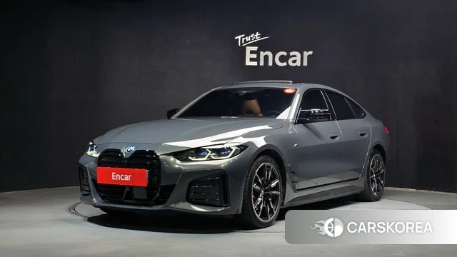 BMW i4 2024 Серебристо-серый из Кореи