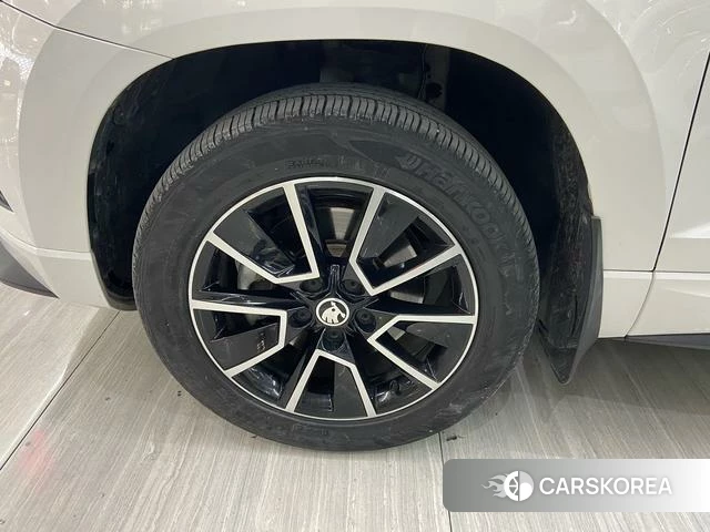 Skoda Karoq 2021 Белый из Китая