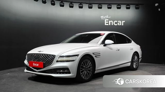 Genesis G80 (RG3) 2021 Белый из Кореи, фото 2