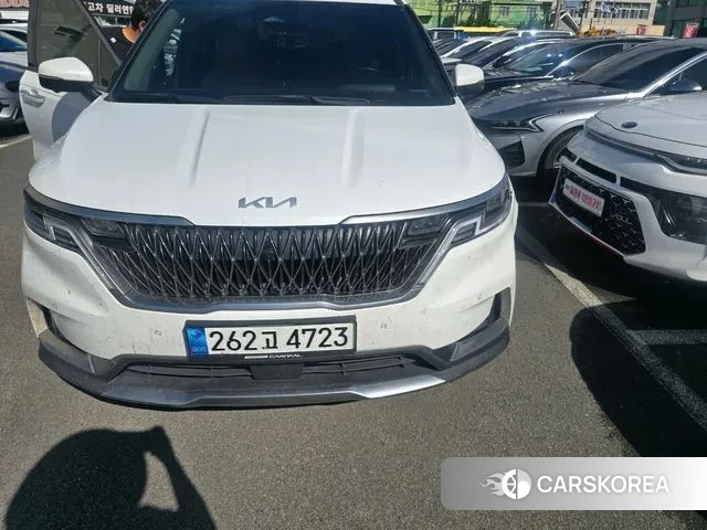 Kia Carnival 4th generation 2023 Белый из Кореи