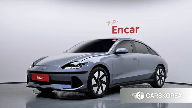 Hyundai Ionic 6 2024 Серебристо-серый из Кореи