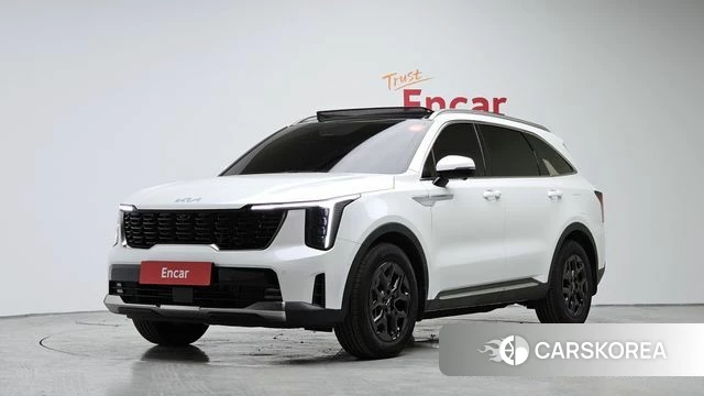 Kia The New Sorento 4th Generation 2025 Белый из Кореи