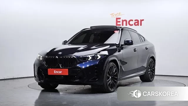 BMW X6 (G06) 2025 Черный из Кореи