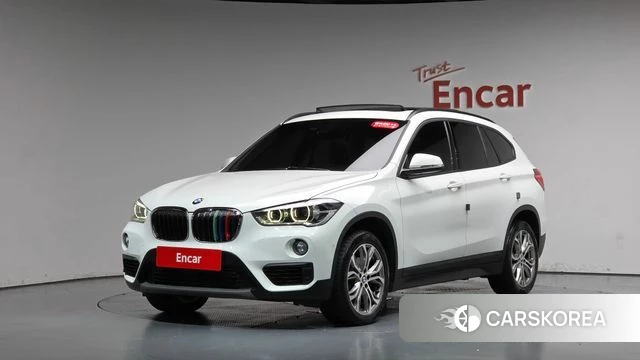 BMW X1 (F48) 2019 Белый из Кореи
