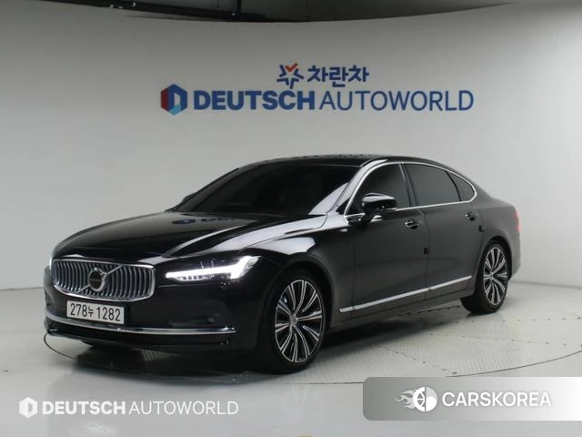 Volvo S90 2021 Черный из Кореи