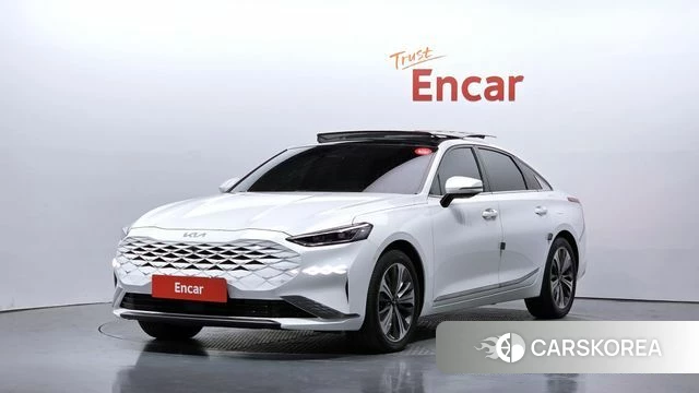 Kia K8 2023 Белый из Кореи