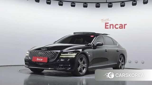 Genesis G80 (RG3) 2021 Черный из Кореи