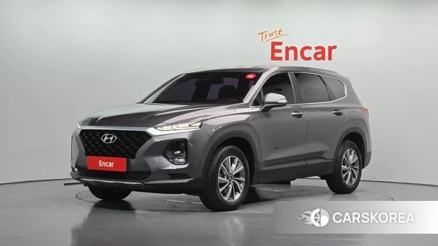 Hyundai Santa Fe TM 2019 Серый из Кореи