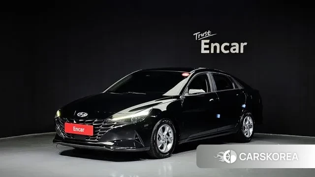 Hyundai Avante (CN7) 2020 Черный из Кореи