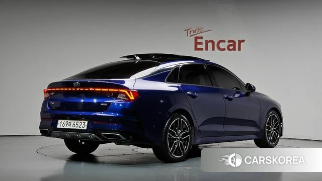 Kia K5 3rd generation 2020 Синий из Кореи