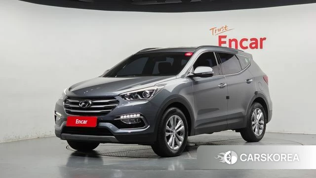 Hyundai Santa Fe The Prime 2018 Серый из Кореи