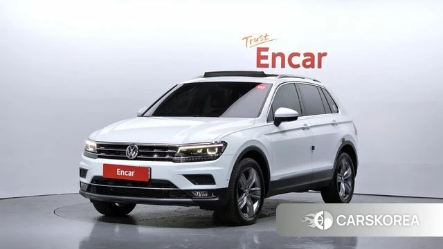 Volkswagen Tiguan second Generation 2018 Белый из Кореи