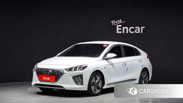 Hyundai The New Ionic Hybrid 2020 Белый из Кореи