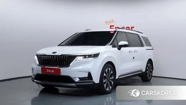 Kia Carnival 4th generation 2021 Белый из Кореи