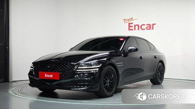 Genesis G80 (RG3) 2020 Черный из Кореи