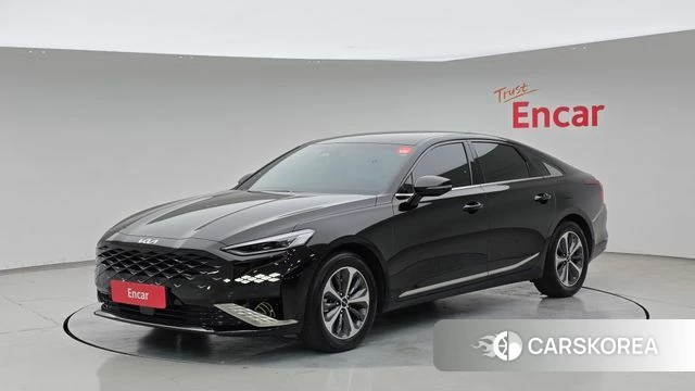Kia K8 Hybrid 2023 Черный из Кореи