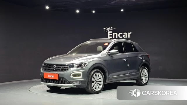 Volkswagen T-Roc 2021 Серый из Кореи