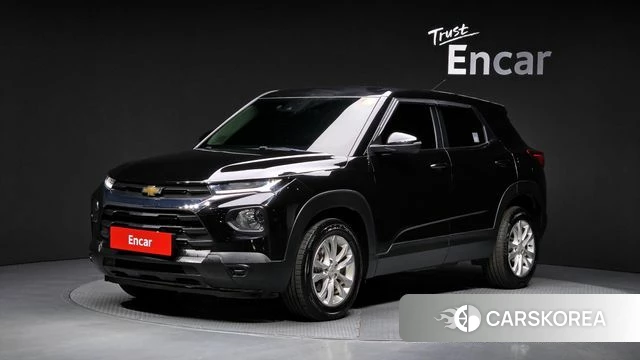 Chevrolet (GM Daewoo) Trailblazer 2021 Черный из Кореи