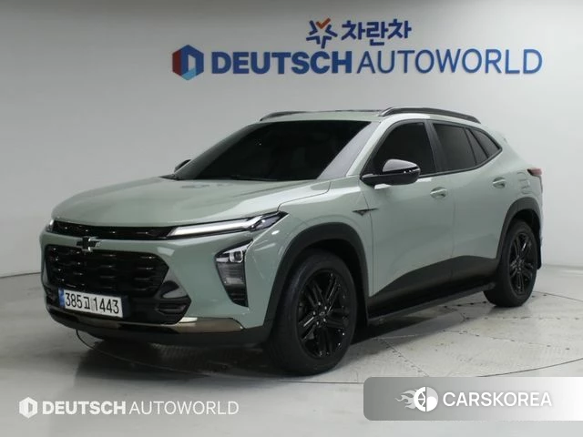 Chevrolet (GM Daewoo) Trax Crossover 2024 Темно-зеленый из Кореи