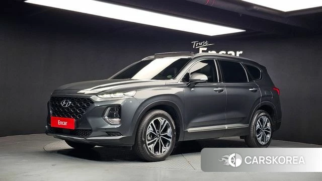Hyundai Santa Fe TM 2018 Серый из Кореи