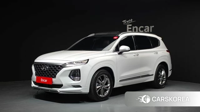 Hyundai Santa Fe TM 2019 Белый из Кореи