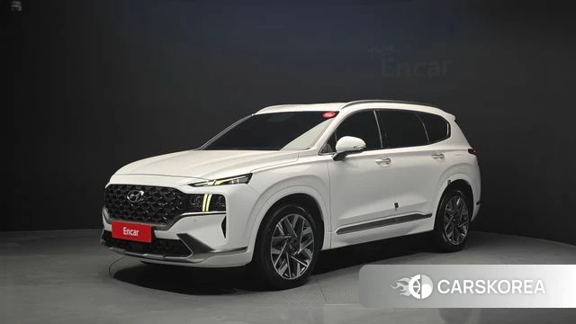 Hyundai The New Santa Fe 2021 Белый из Кореи