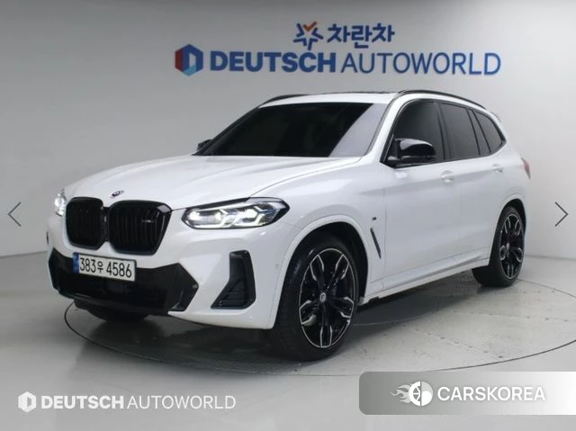 BMW X3 (G01) 2021 Белый из Кореи