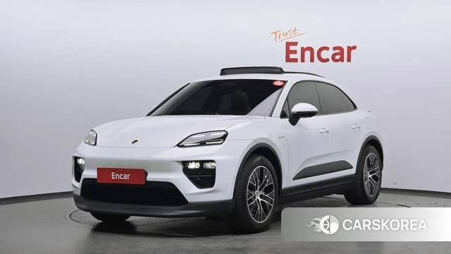 Porsche Makan EV 2025 Белый из Кореи