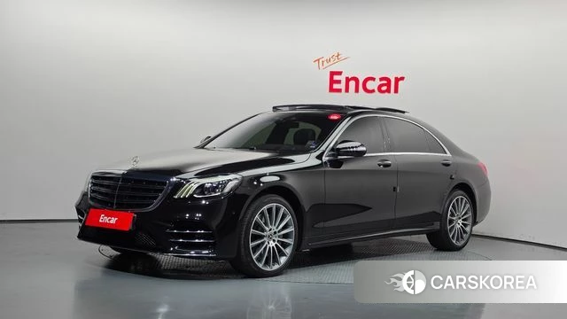Mercedes-Benz S-Class W222 2018 Черный из Кореи