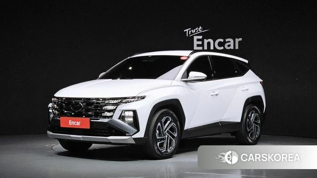 Hyundai The New Tucson Hybrid (NX4) 2024 Белый из Кореи