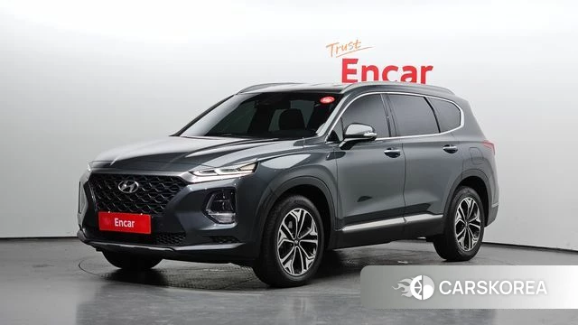 Hyundai Santa Fe TM 2018 Серый из Кореи