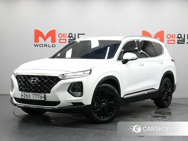 Hyundai Santa Fe TM 2019 Белый из Кореи