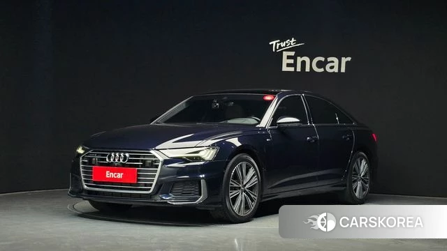 Audi A6 (C8) 2021 Синий из Кореи