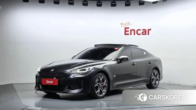 Kia Stinger 2018 Серый из Кореи