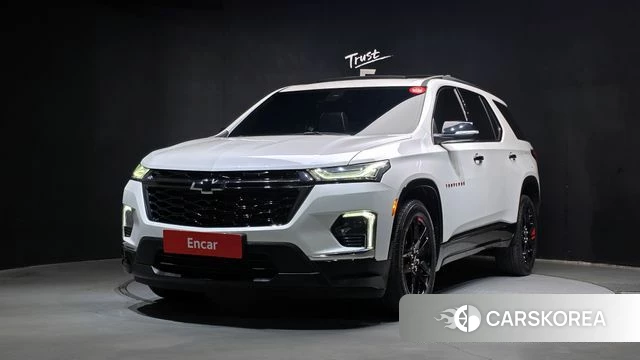 Chevrolet (GM Daewoo) Traverse 2023 Белый из Кореи